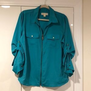 Michael Kors Green blouse